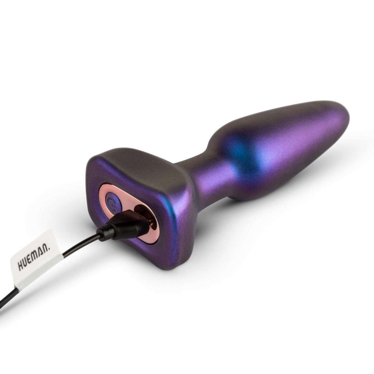 Force Silikon Wasserdicht Hueman Anal-Vibrator Vibration Space mit Analplug Analvibrator