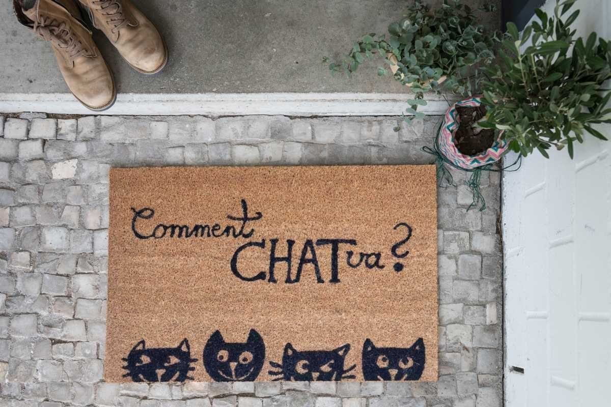 Fussmatte Akzente Coco Design Fussmatte Comment Chat Va 40 X 60 Cm Akzente Rechteckig Hohe 16 Mm Rutschfeste Ruckseite Online Kaufen Otto