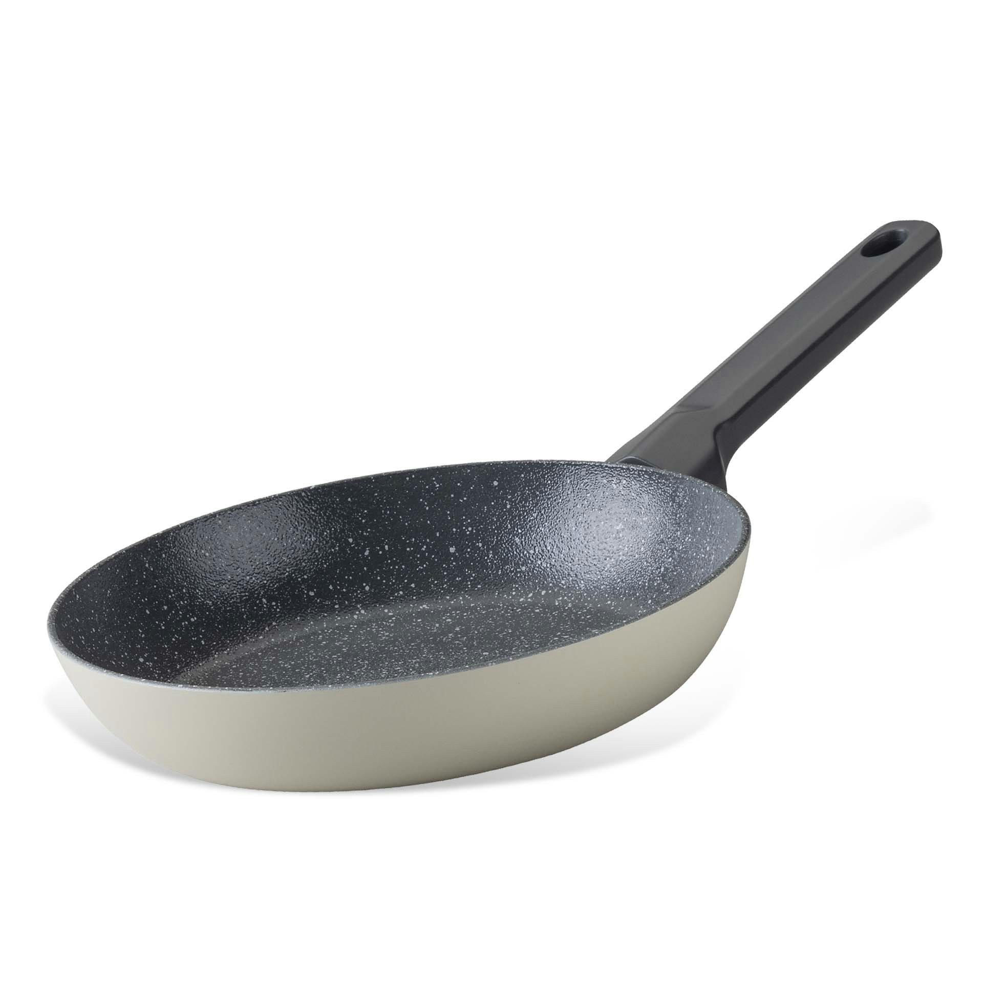FACKELMANN Bratpfanne Balance 20cm – Recyceltes Aluminium, Keramik-Antihaft, Induktion