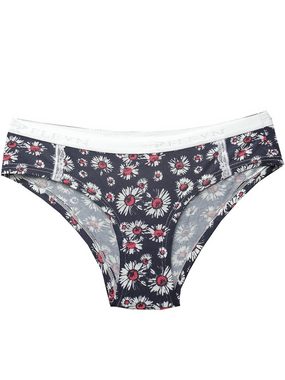 Fleyn Hotpants Boutique Qualität Soft Jersey Damen Panty Slip FLY2017, Blüten Printed