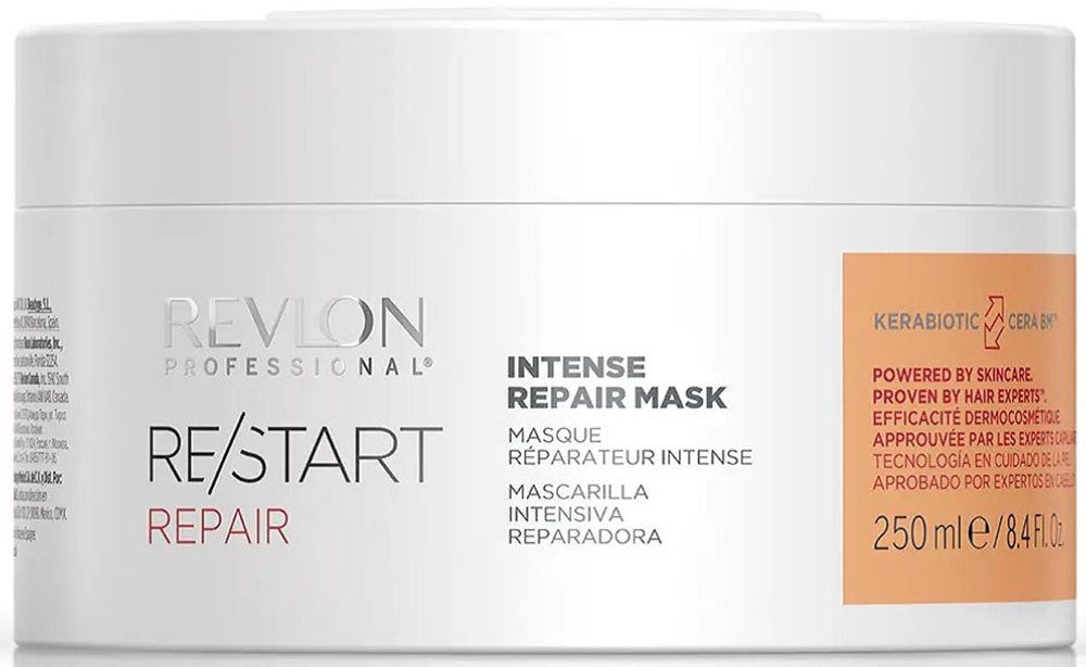 REVLON PROFESSIONAL Haarmaske Re/Start REPAIR Intense Repair Mask 250 ml, Stärkt und spendet Feuchtigkeit für strapaziertes Haar.