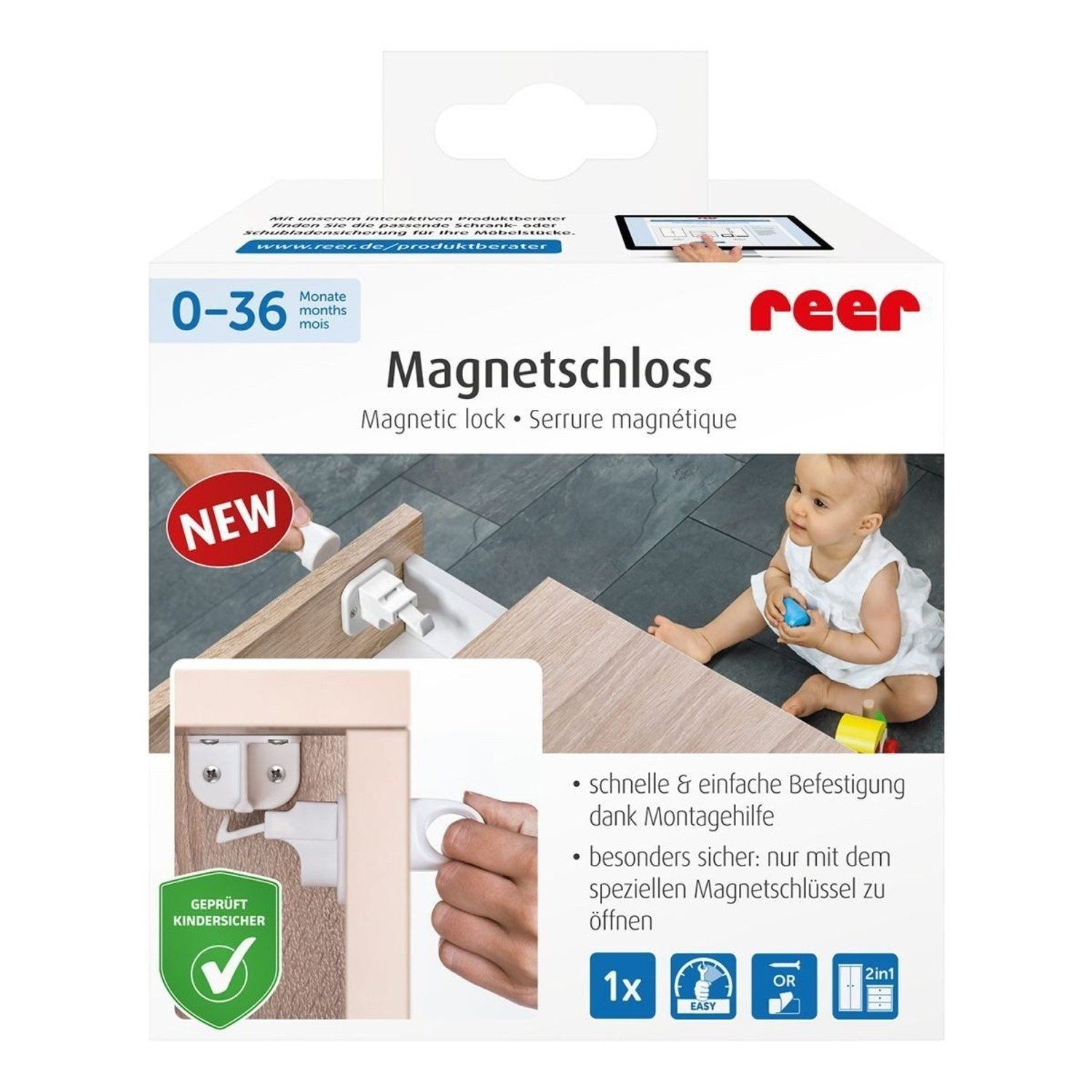 Reer Kindersicherung weiß