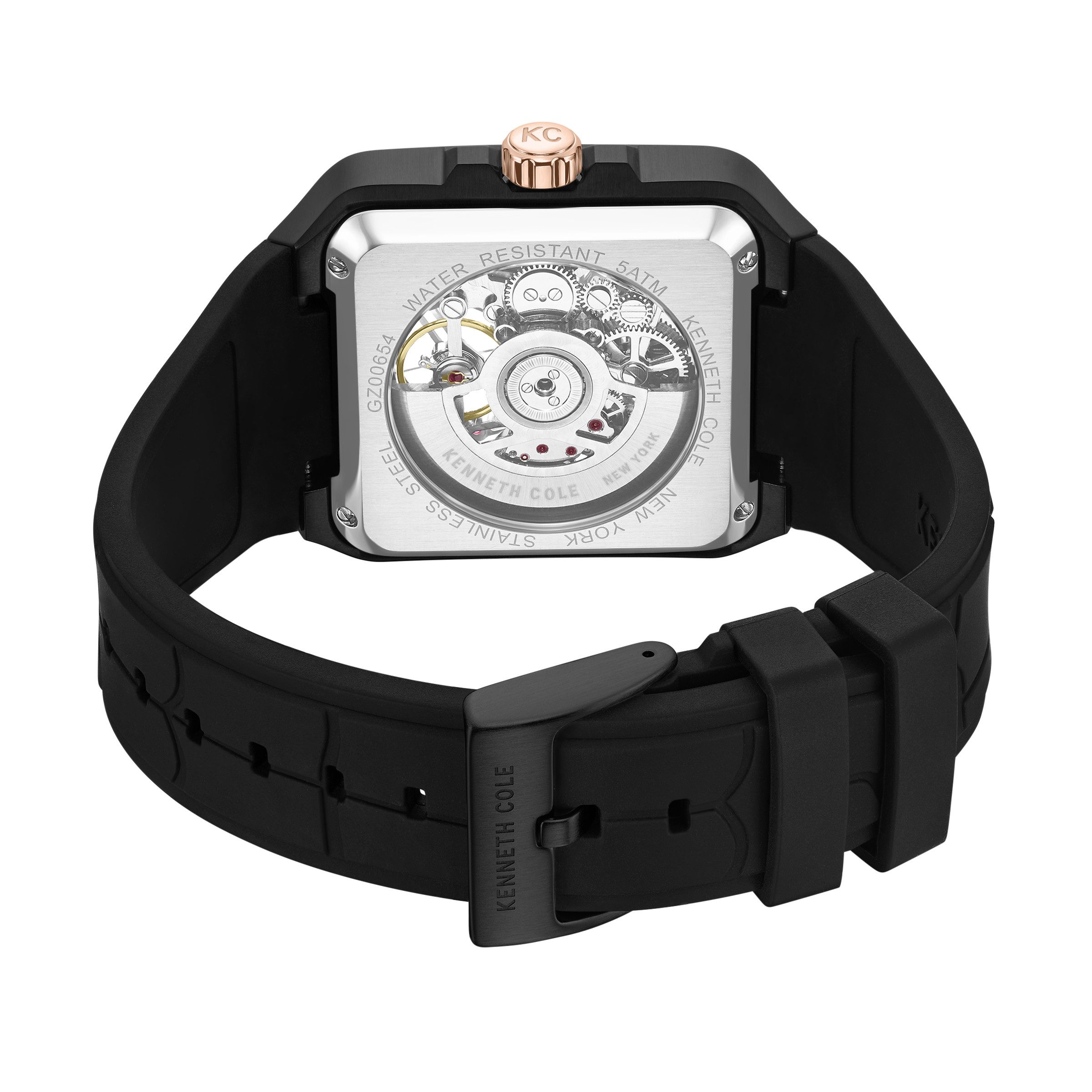 Kenneth Cole Automatikuhr Automatikuhr Herrenuhr 53,5 mm Automatik Herren