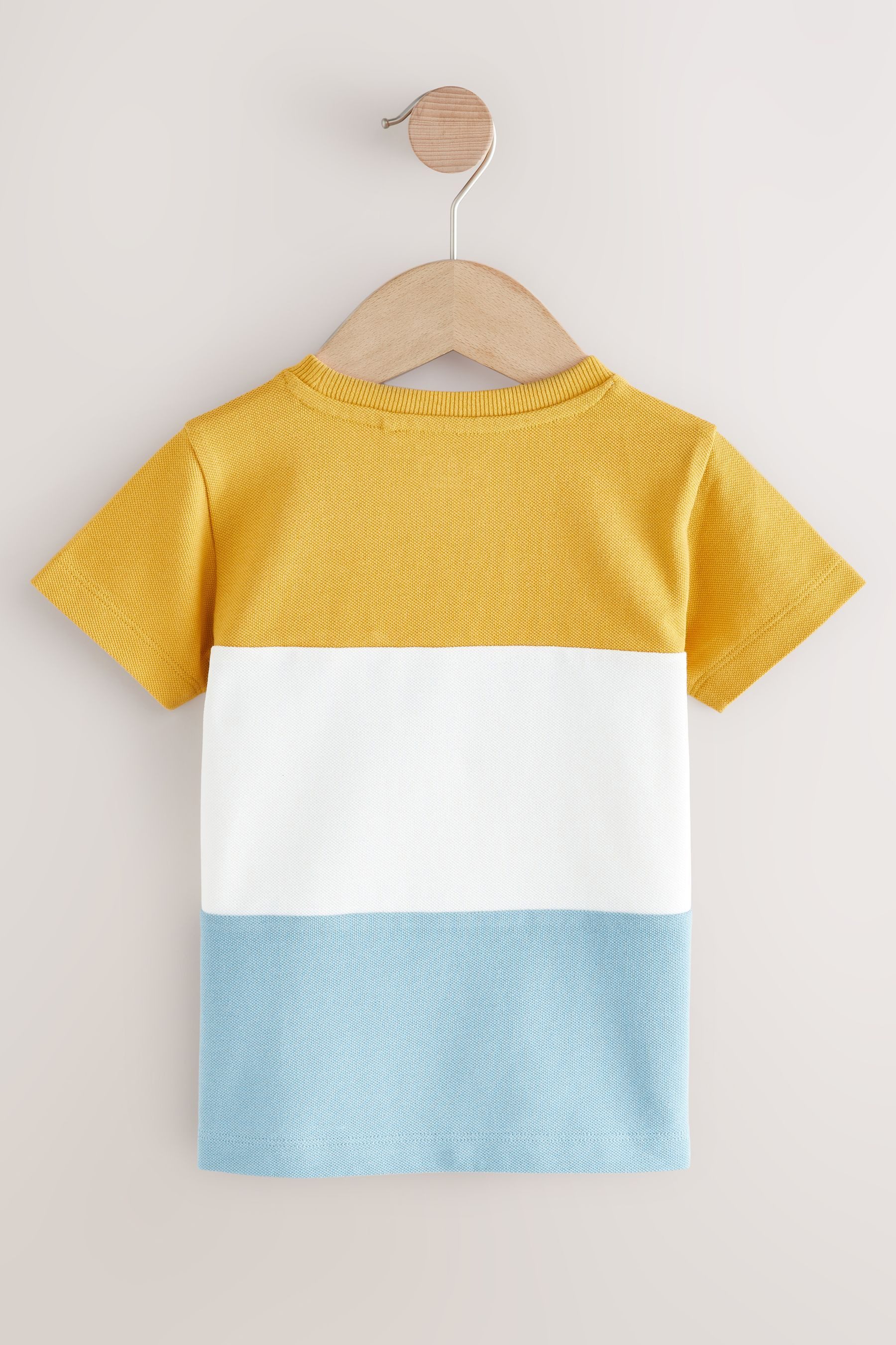 Next T-Shirt T-Shirt in Colourblock-Optik (1-tlg) günstig online kaufen