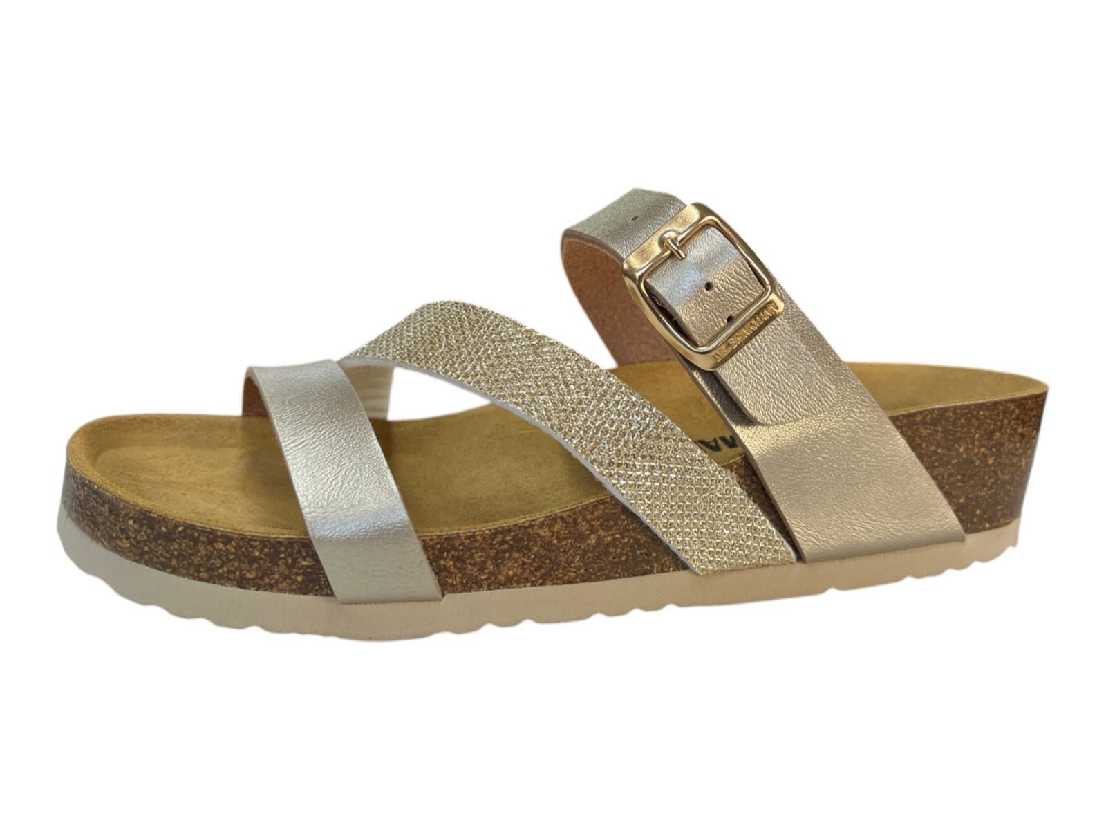 Dr. Brinkmann Dr. Brinkmann Damen Pantolette 700753-82 gold Clog