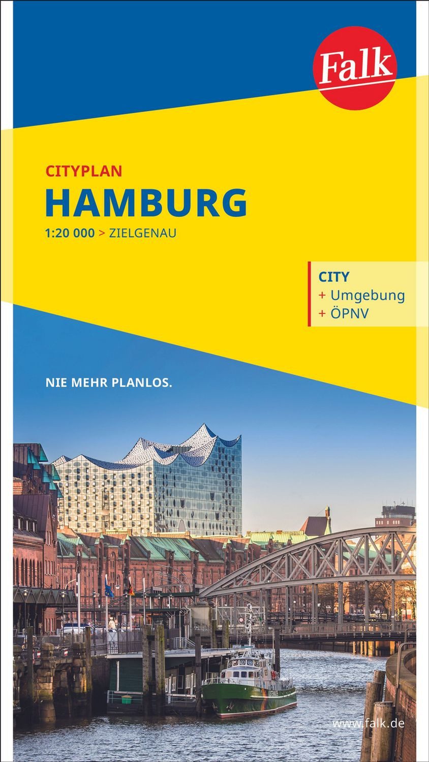 Falk Cityplan Hamburg 1:22.500 / diverse