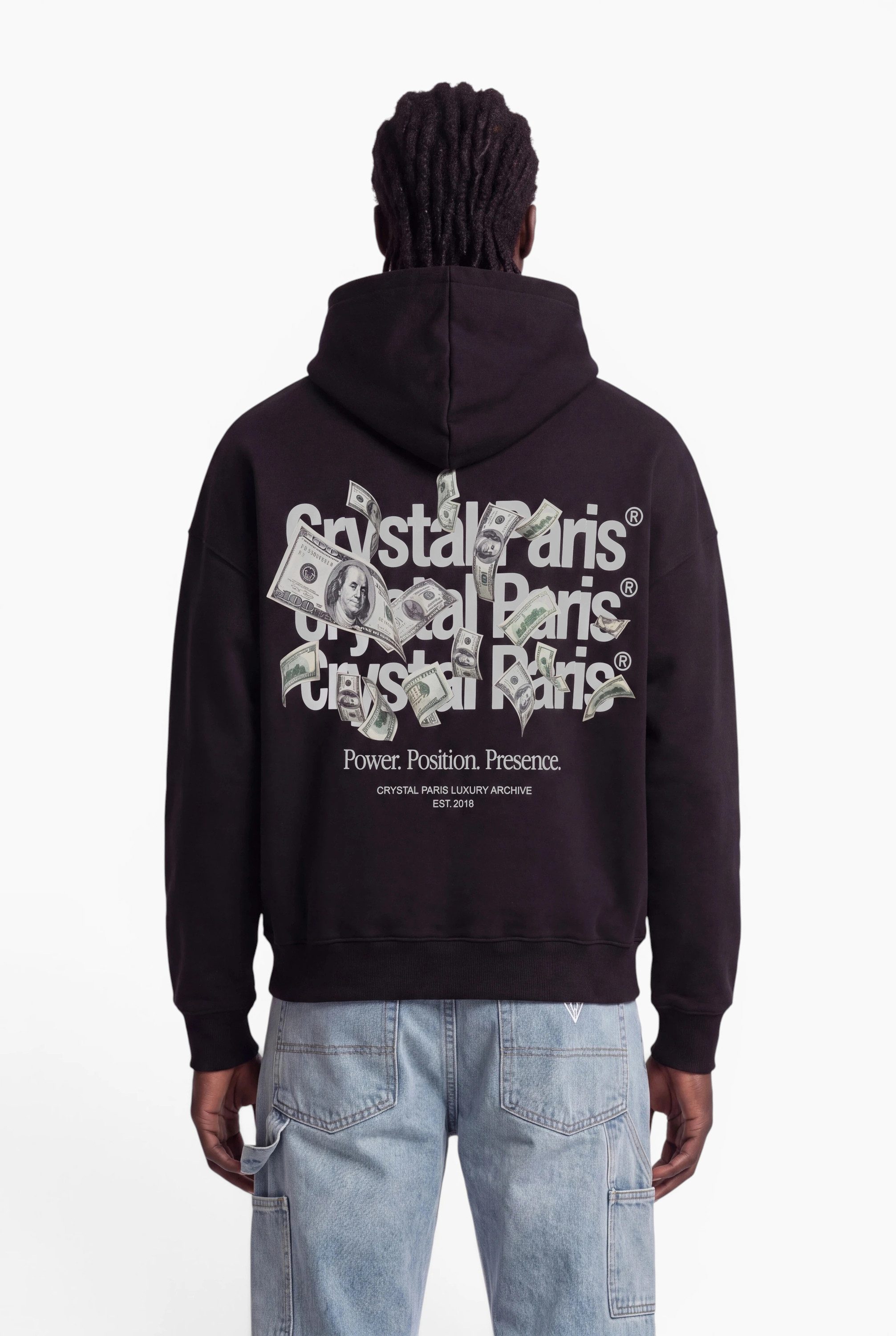 Crystal Paris Kapuzenpullover Money (1-tlg)