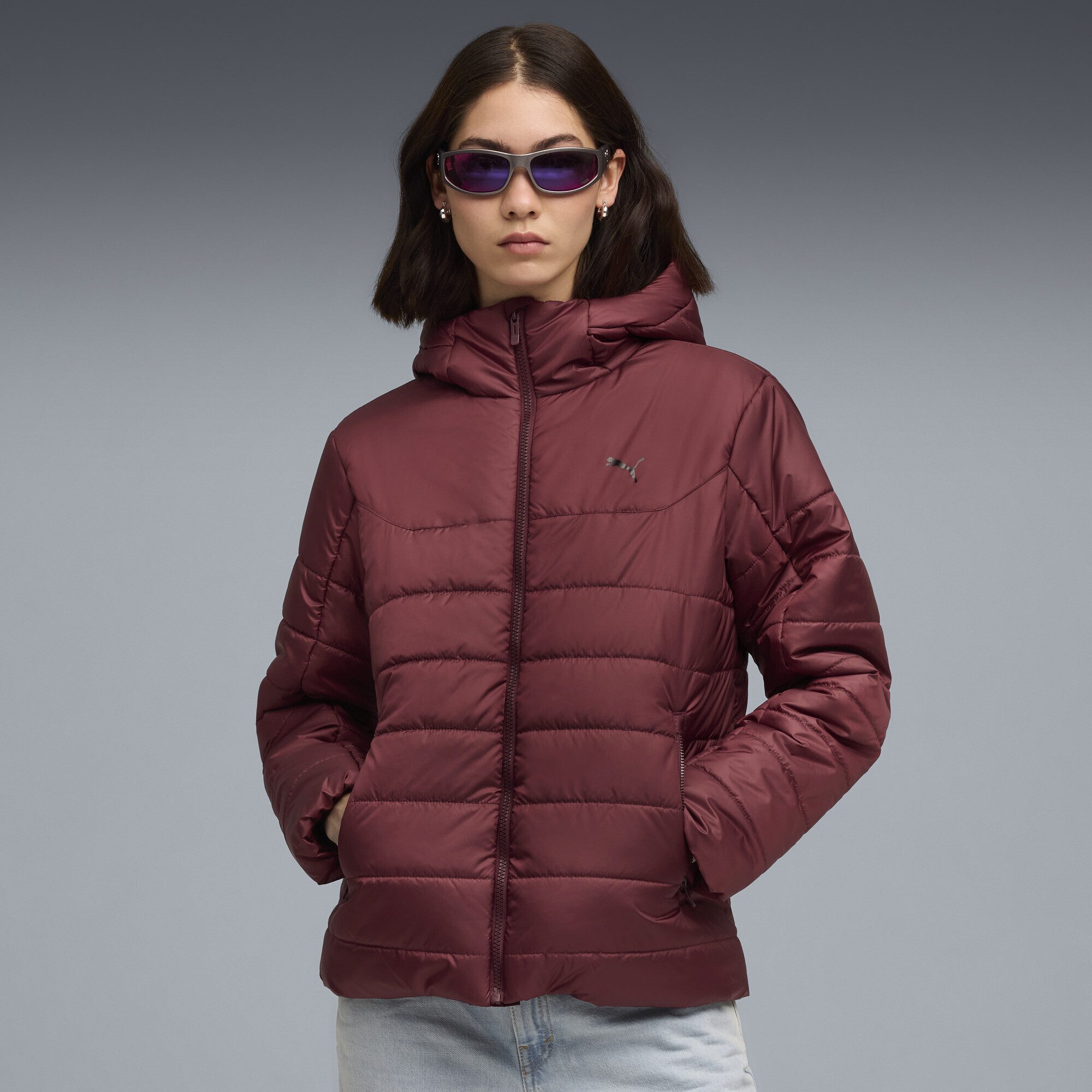 PUMA Winterjacke Essentials Wattierte Kapuzenjacke Damen günstig online kaufen