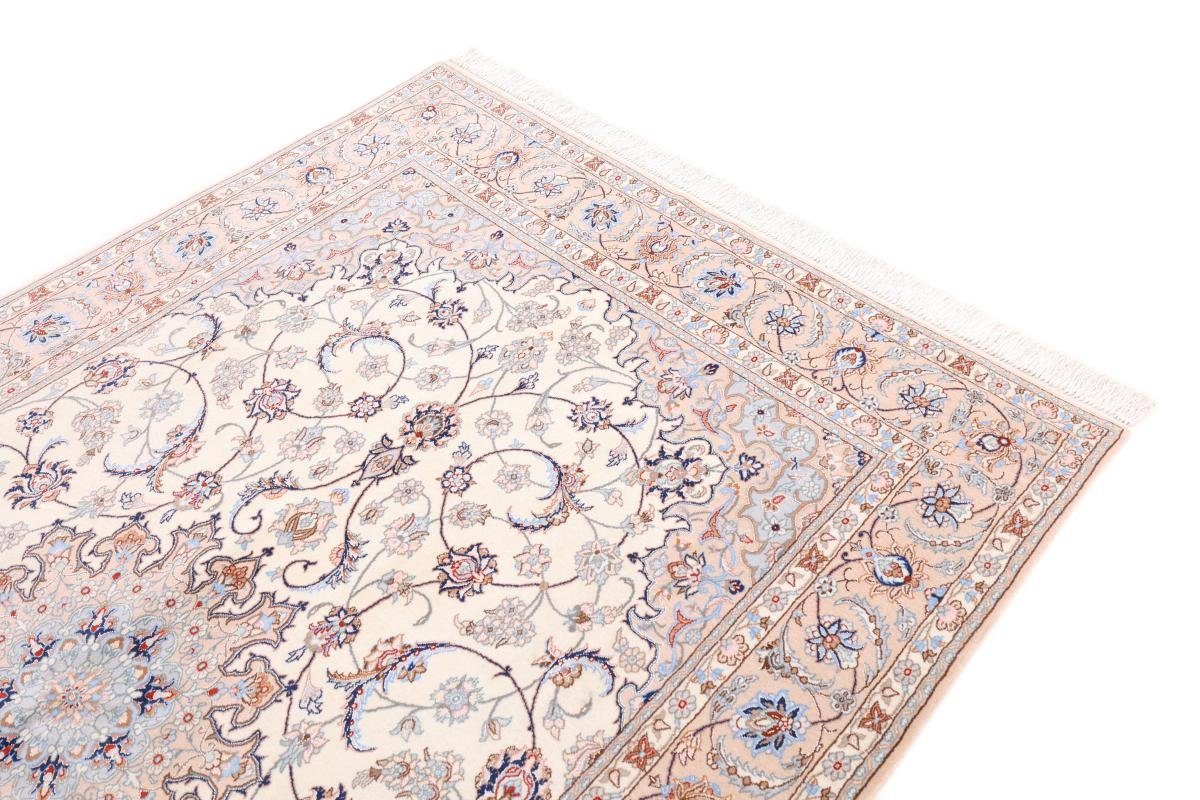 Orientteppich Isfahan Seidenkette 166x241 8 Höhe: Orientteppich, rechteckig, Trading, Nain Handgeknüpfter mm