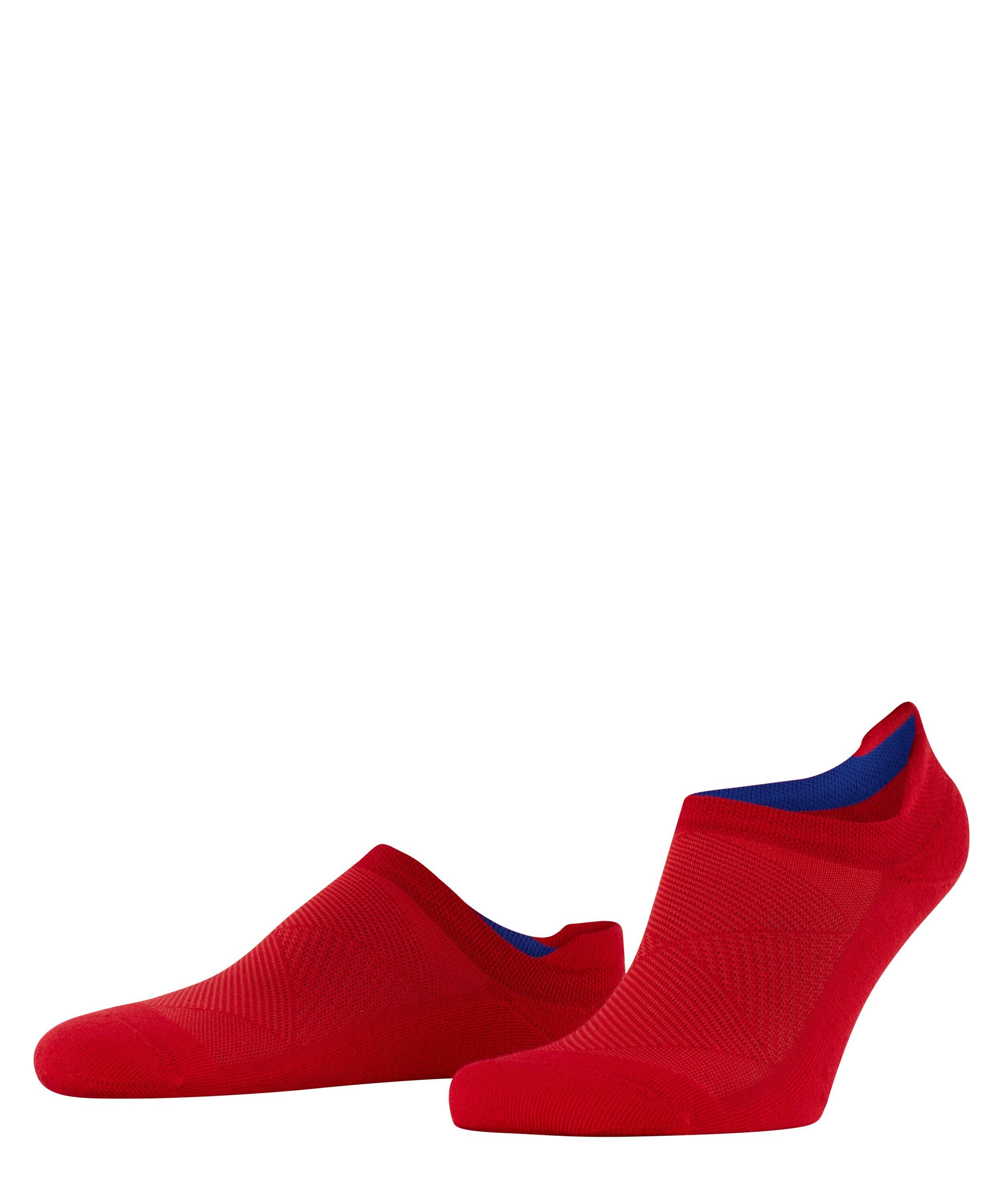 Burlington Sneakersocken Athleisure (1-Paar) aus feuchtigkeitsregulierendem Material red pepper (8074)