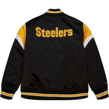 Mitchell & Ness Collegejacke Heavyweight Satin NFL Pittsburgh Steelers