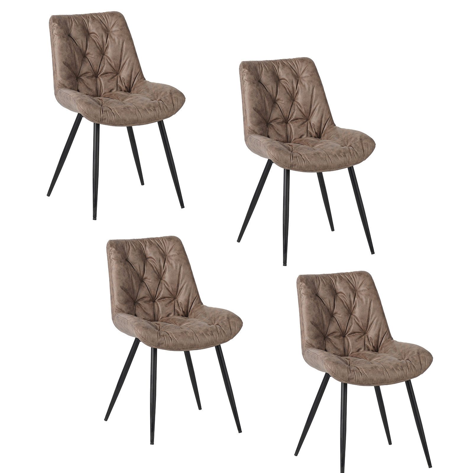 HTI-Living Esszimmerstuhl Esszimmerstuhl 4er Set Loryn günstig online kaufen