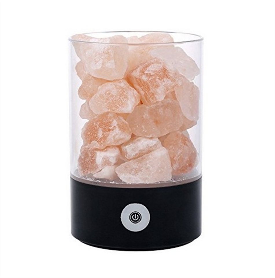 Oneid Salzkristall-Tischlampe Natürliche Salzlampe,USB Salt Range Pakistan Salzkristall  Rock Lampe