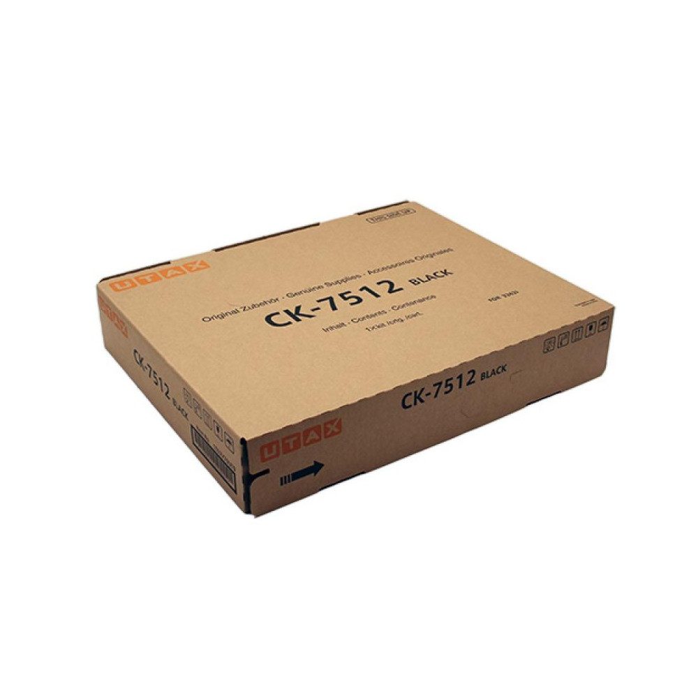 UTAX Tonerkartusche Utax Toner CK-7512 (1T02V70UT0) - Original Zubehör, (Einzelstück, Original Utax Toner CK-7512), Original Utax Toner für Utax 3262i