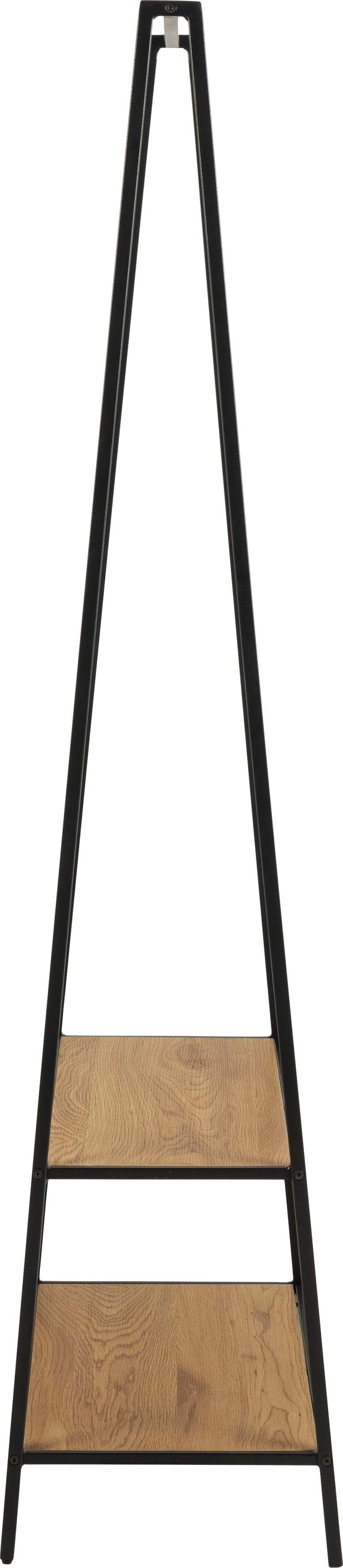 ACTONA GROUP Garderobenständer, (1 St., 1), Metallgestell im modernen Industrielook, 2 Einlegeböden, Breite 77 cm