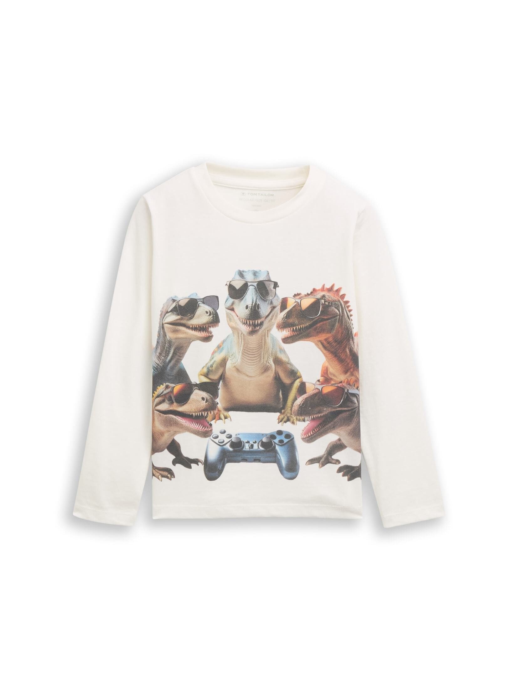 TOM TAILOR Langarmshirt T-Shirt Langarmshirt mit Print