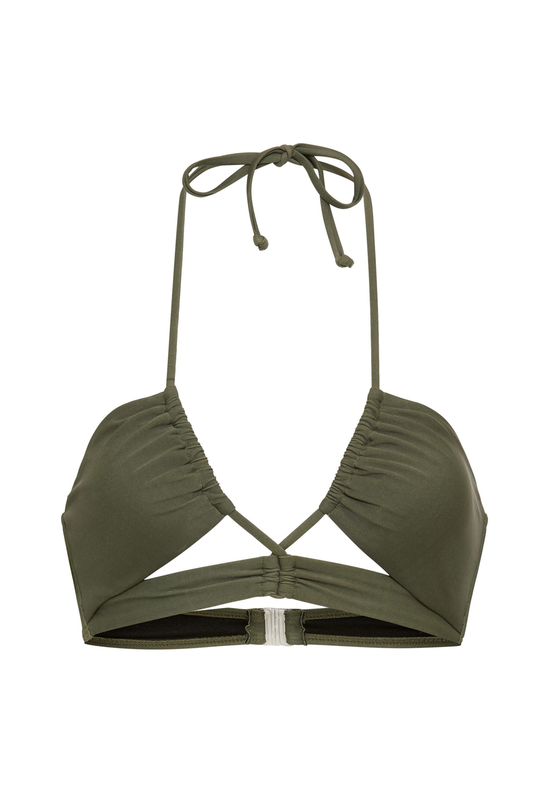 LSCN by LASCANA Bandeau-Bikini-Top Gina, mit modischen Raffungen