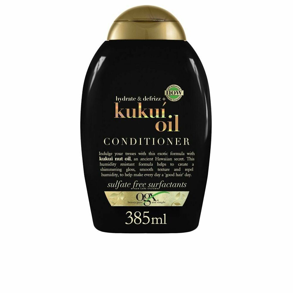 OGX Haarspülung Moisturizing conditioner against creep cuckoo oil 385 ml,  Sulfatfrei Tenside Hair Care System