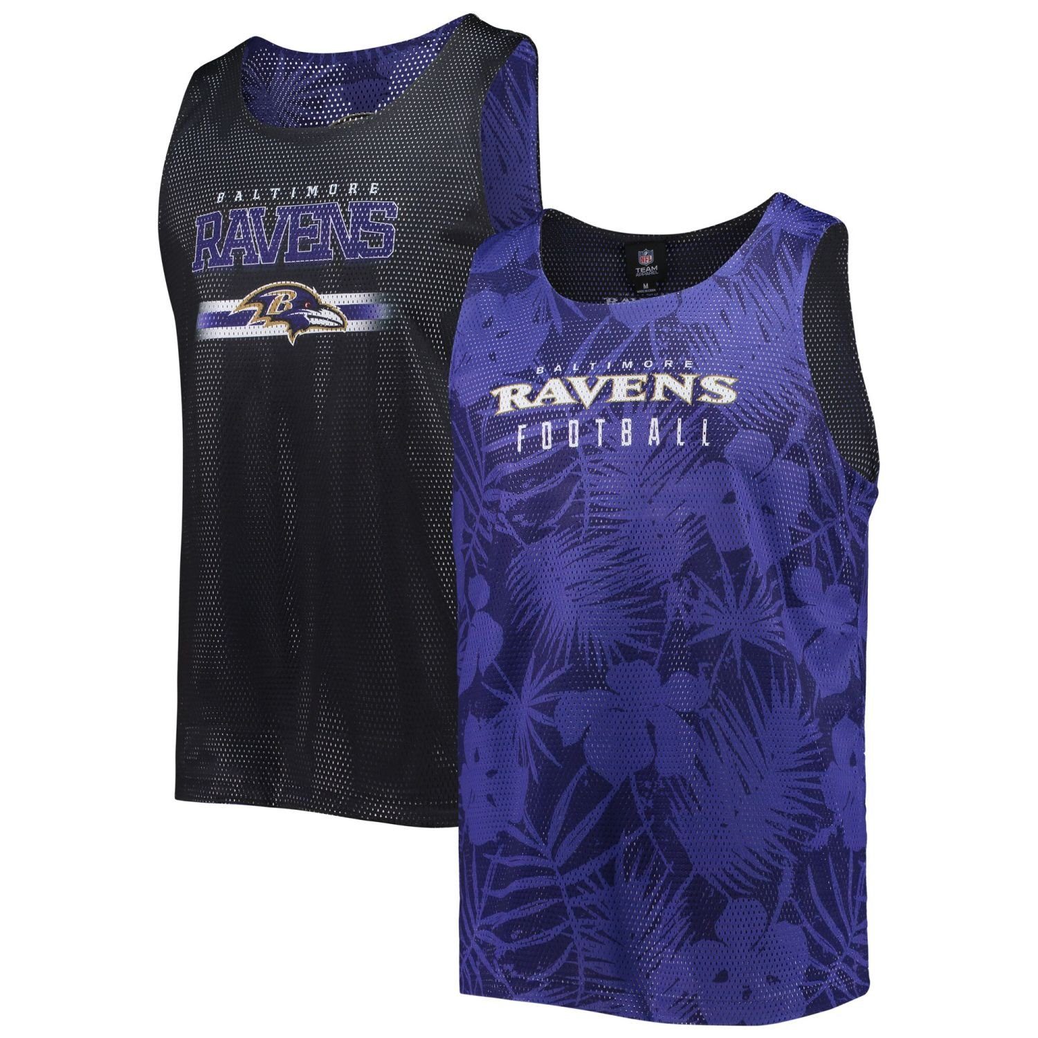 Forever Collectibles Muskelshirt Reversible Floral NFL Baltimore Ravens