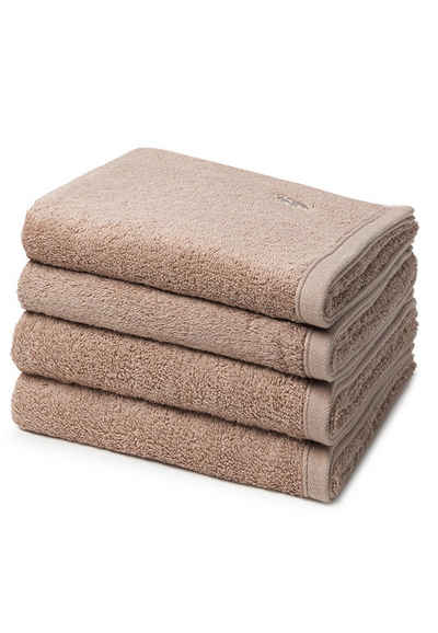 ROSS Handtuch Set Vita, Walkfrottee, (Spar-Set, 4-tlg), 4 X Handtuch - im Set - Baumwolle - Weich und saugstark