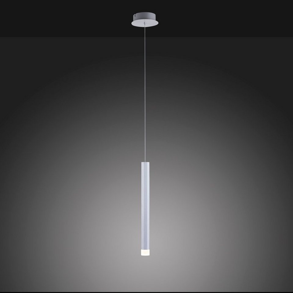 Leuchten Direkt Pendelleuchte BRUNO, LED fest integriert, Warmweiß, LED,  Minimalistisches Design