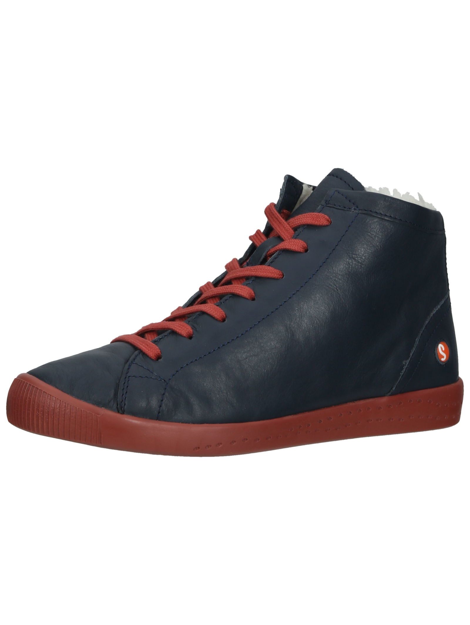softinos Stiefelette Leder Schnürstiefelette