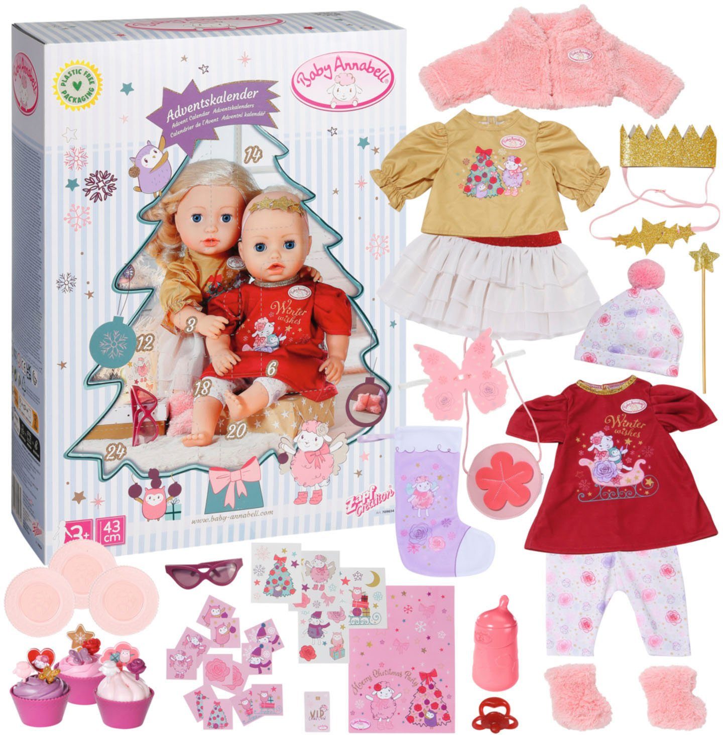 Baby Annabell Spielzeug-Adventskalender Baby Annabell®
