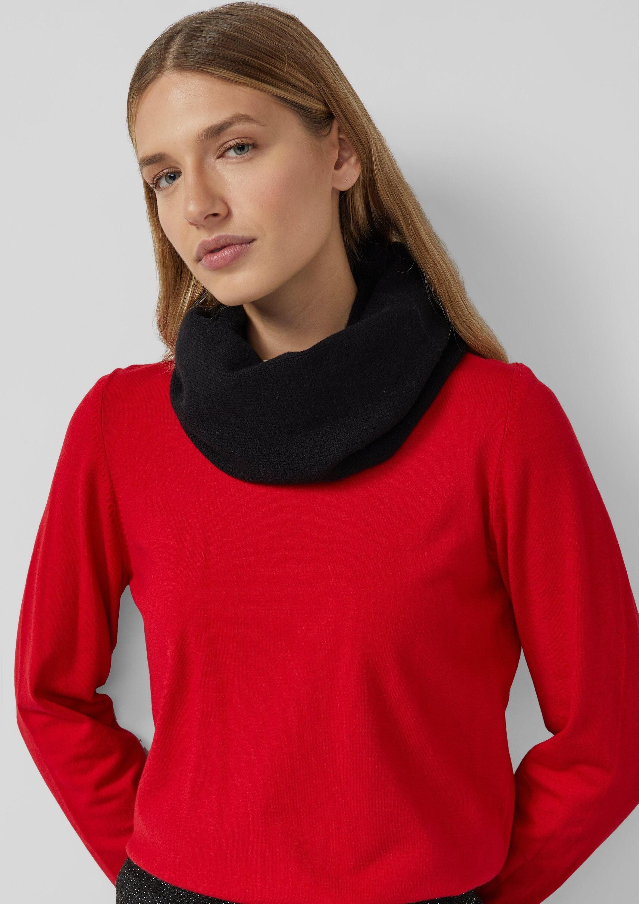 s.Oliver Loop Snood, Snood aus Viskosemix günstig online kaufen