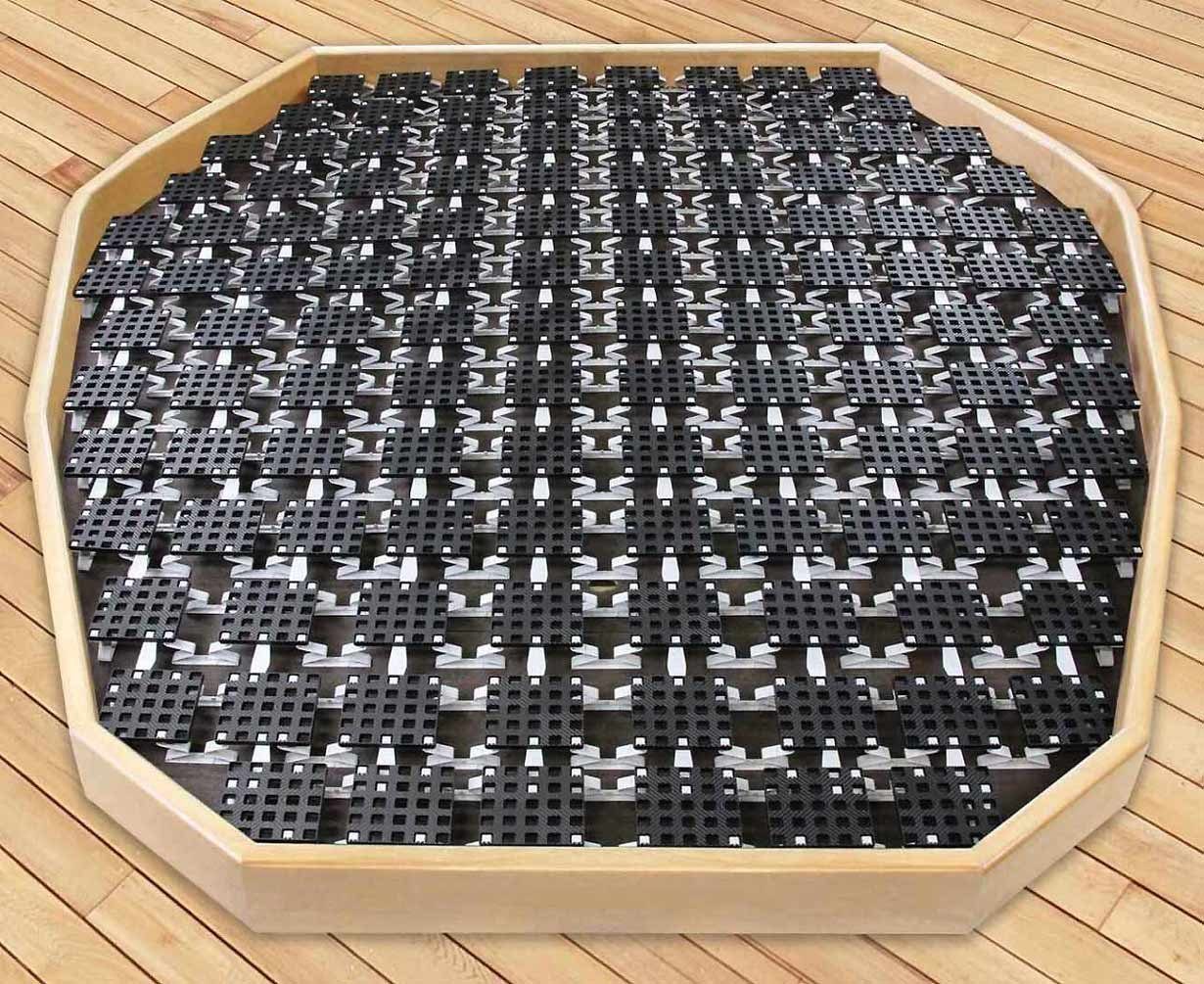 Tellerlattenrost ModuloFlex Komplett-Sets 140/150 x 200 cm - 2,8/3 m², Moduloflex