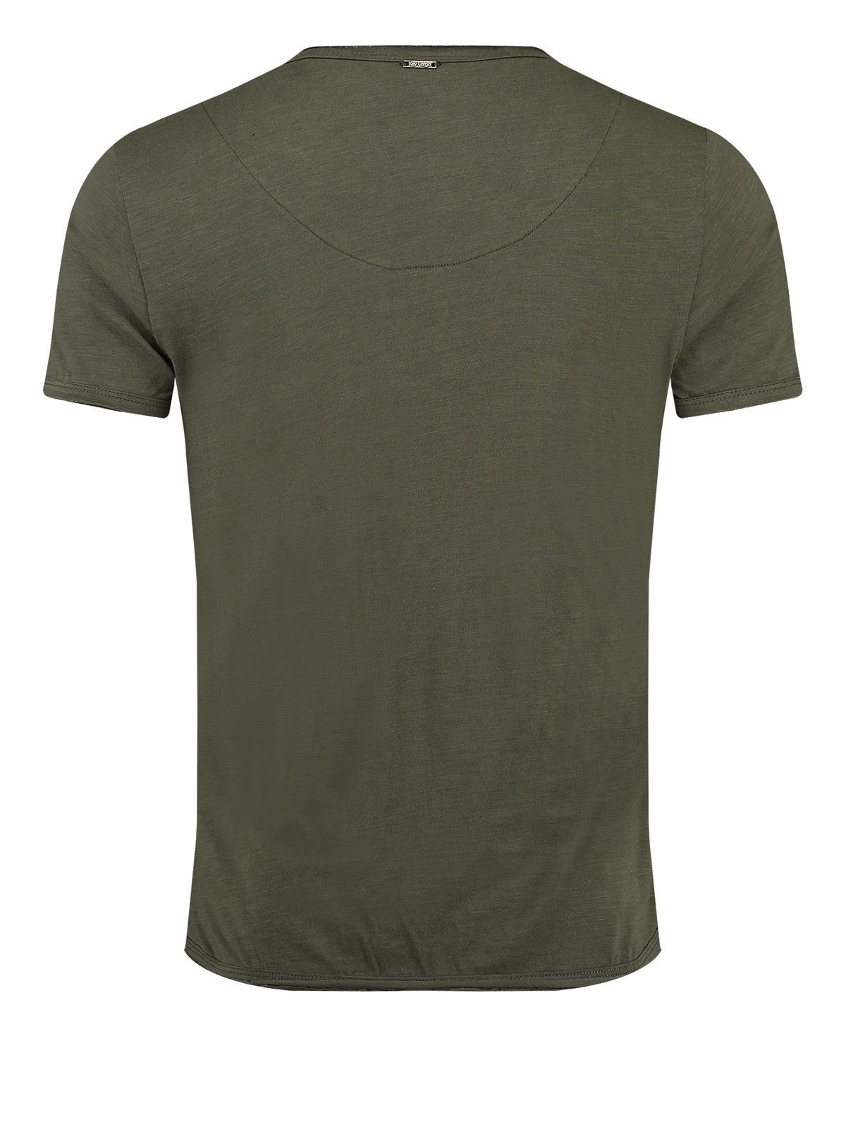 Key Largo T-Shirt Water vintage Look uni Basic MT00780 V-Ausschnitt unifarb günstig online kaufen