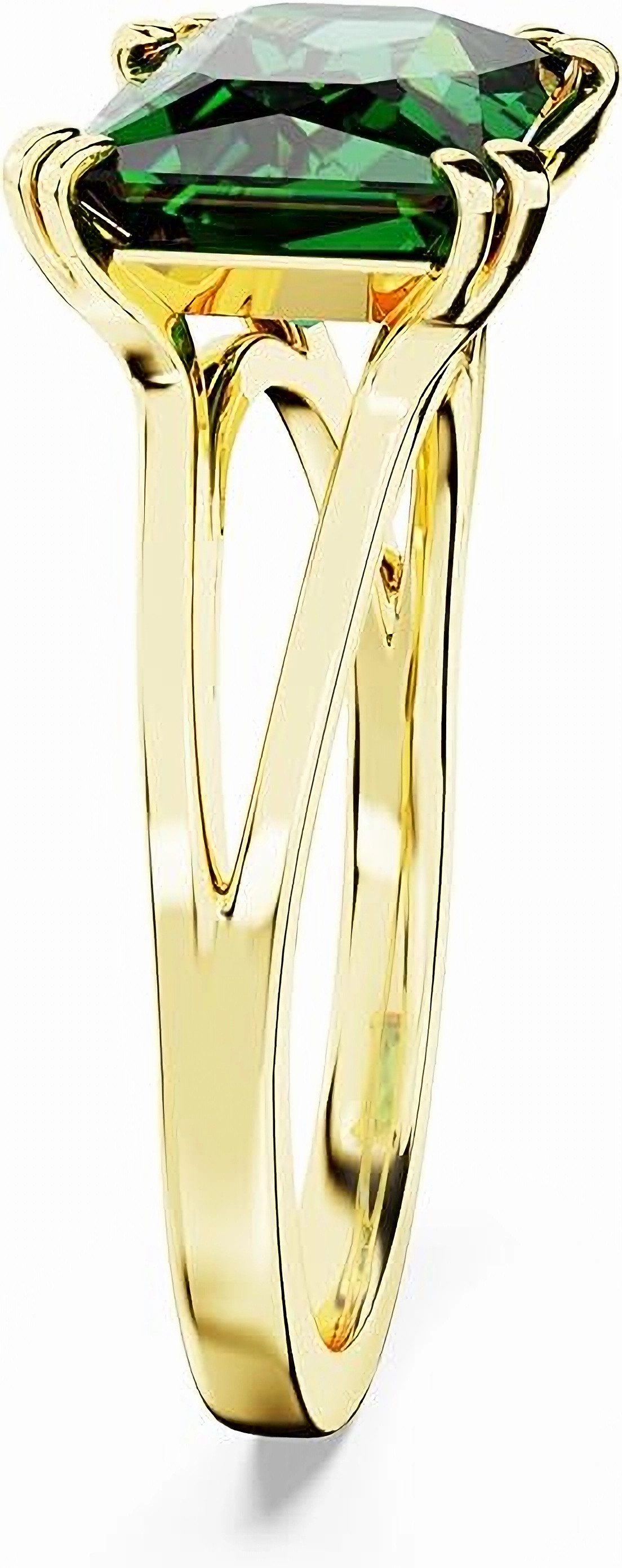 Jumpeak Diamantring D/E VVS/VS, 585gold,3ct-Smaragd aus Laboranbau Damenring, Ehering, Verlobungsring,Mutter tochter Geschenk, Weihnachtsgeschenke