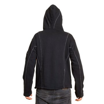 PANASIAM Wolljacke Herren Fleece Übergangsjacke