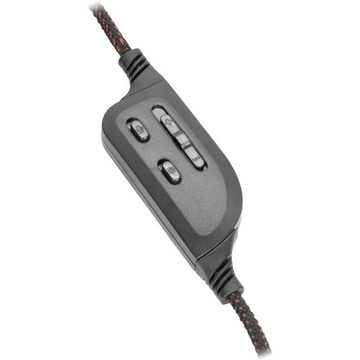 Speedlink Gaming Headset, black Kopfhörer (Fernbedienung, Lautstärkeregelung, Mikrofon-Stummschaltung)