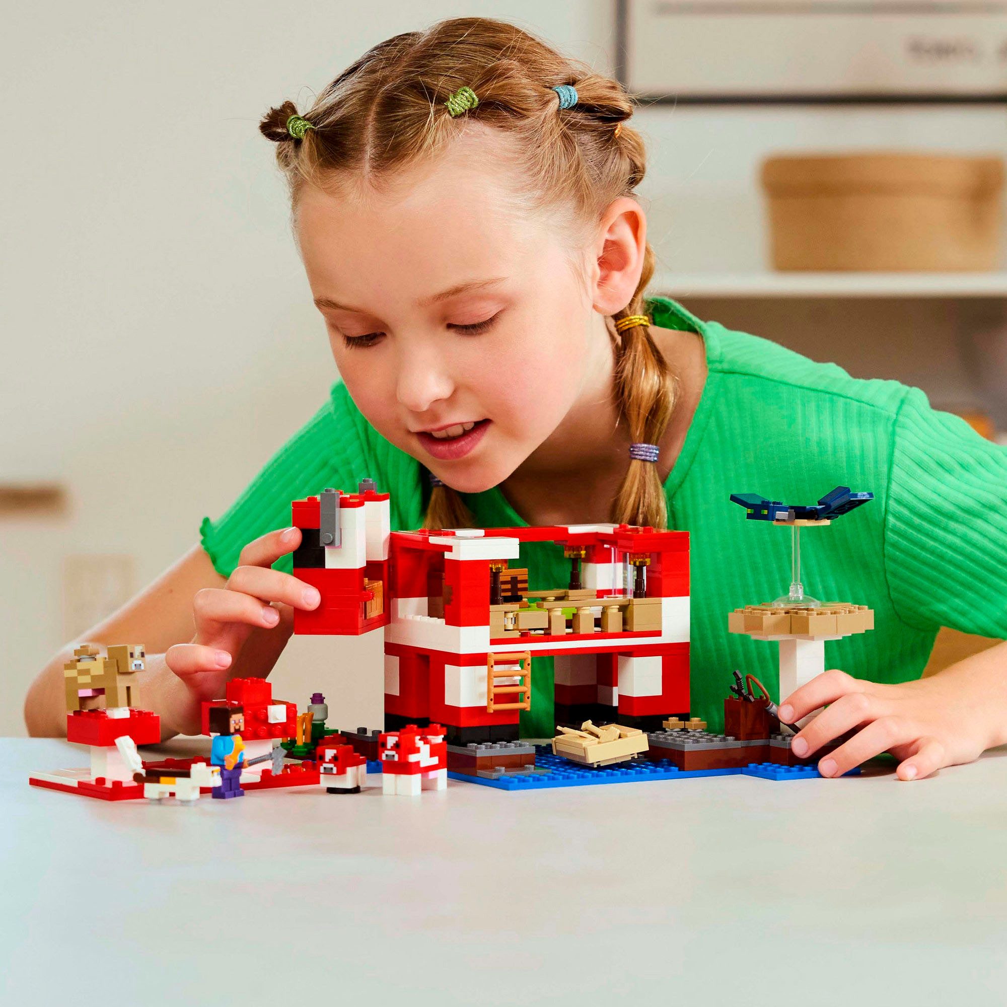 LEGO® Das Pilzkuh-Haus (21270), LEGO Minecraft Konstruktionsspielsteine, (5 günstig online kaufen