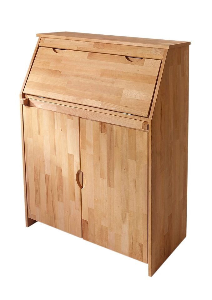 Home affaire Sekretär Luzern, Schreibtisch, kompakter Home-Office-Tisch, Ma günstig online kaufen