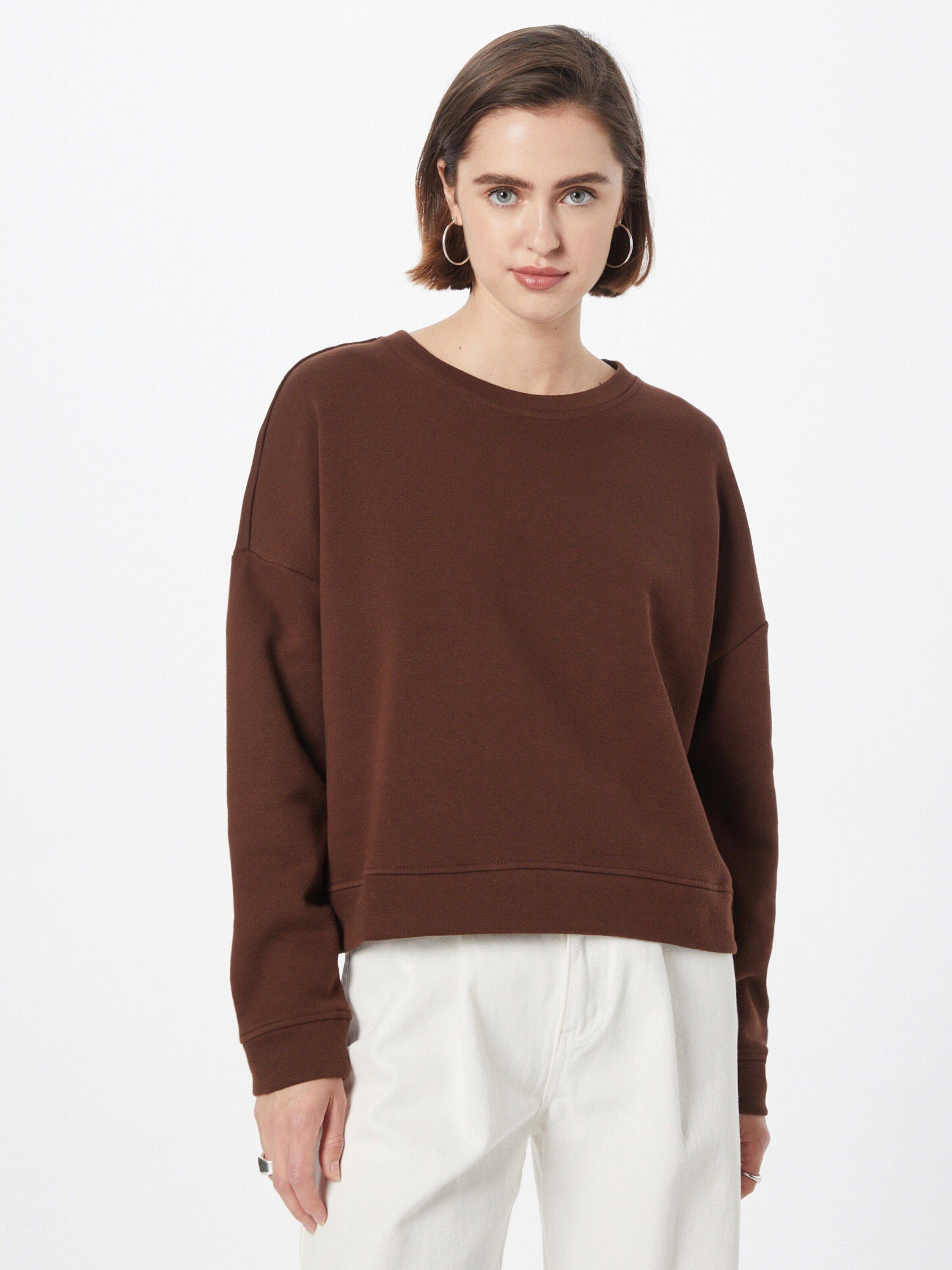 pieces Sweatshirt Chilli (1-tlg) Plain/ohne Details