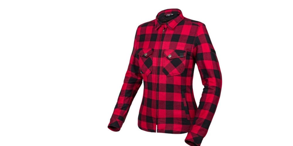 SECA Motorradjacke Seca Marshal II Damen Motorrad Hemd Atmungsaktiv protektoren reflektierende