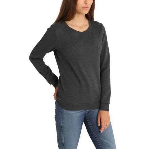 DESIRES Sweatshirt Vicky O-Neck Sweatpullover mit Fleece-Innenseite