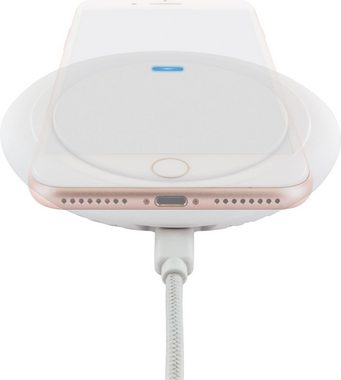 Schwaiger QLP10 512 Wireless Charger (Ladeplatte, für ein komfortables kabelloses Laden, Multischutzsystem, Fremdkörpererkennung)