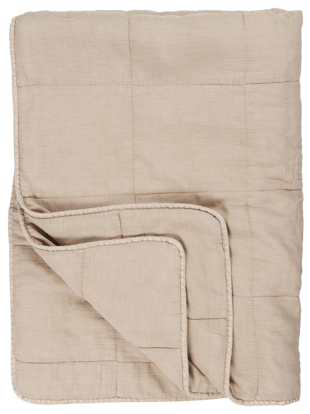 Wohndecke Vintage Quilt unifarben, Ib Laursen günstig online kaufen