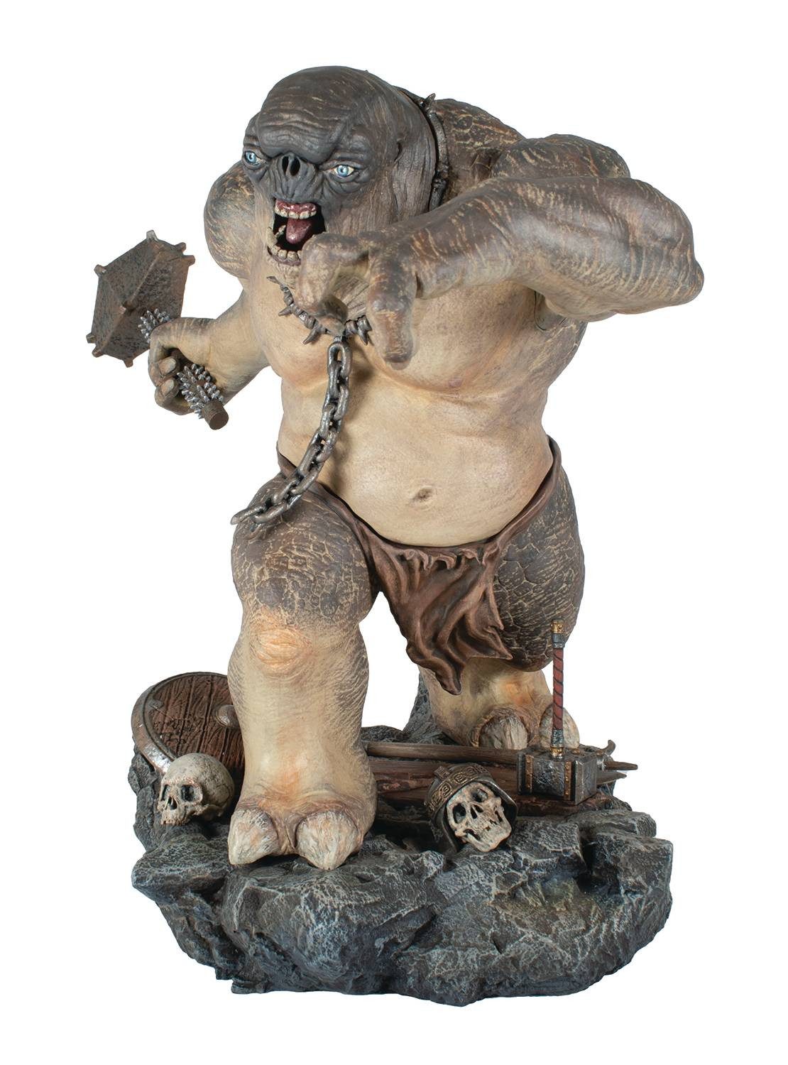 Diamond Select Actionfigur Der Herr der Ringe Gallery Cave Troll Deluxe 25cm PVC Statue