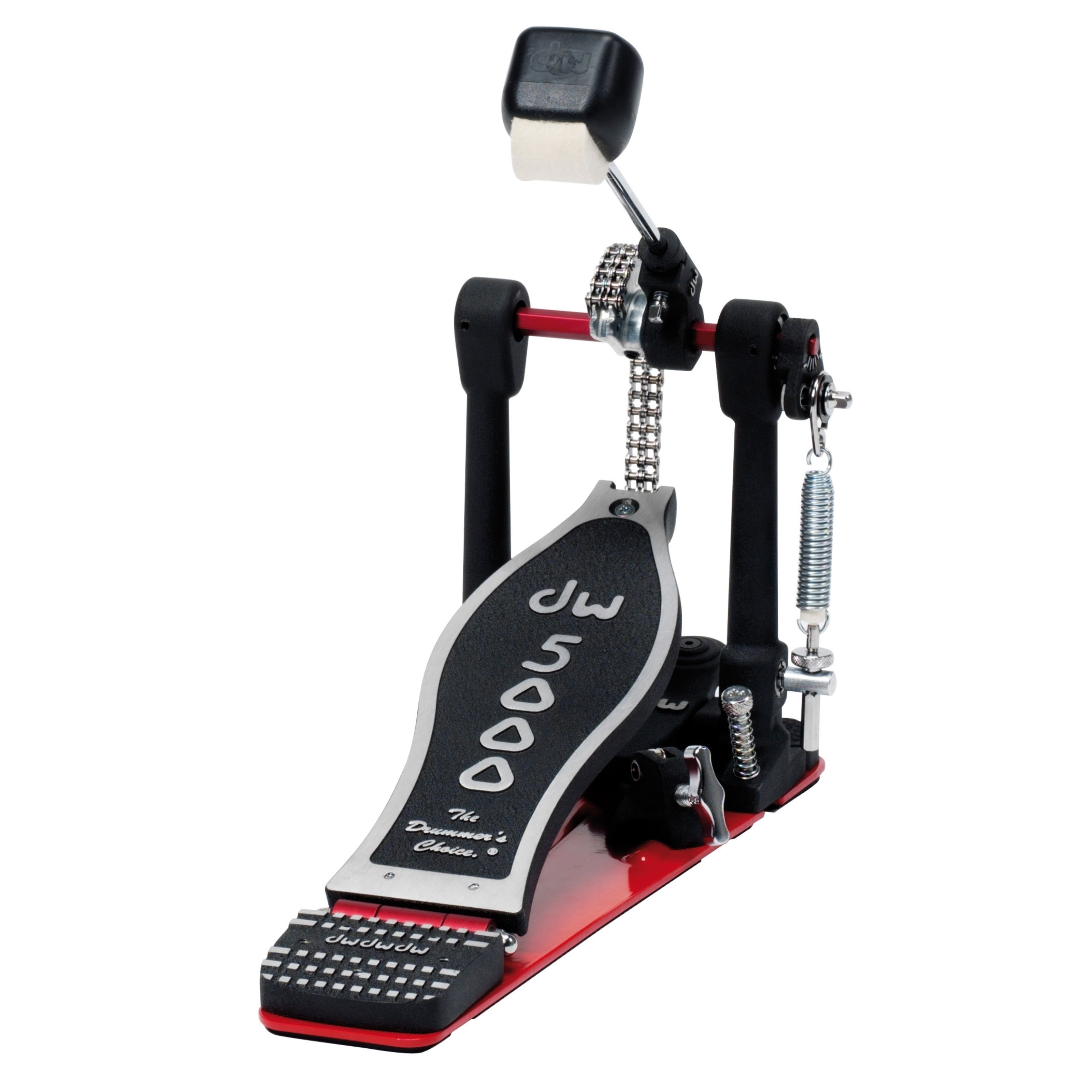 DW Musikinstrumentenpedal, (Einzelpedal 5000TD4 Turbo, Hardware, Fußmaschinen), Einzelpedal 5000TD4, Turbo - Fußmaschine