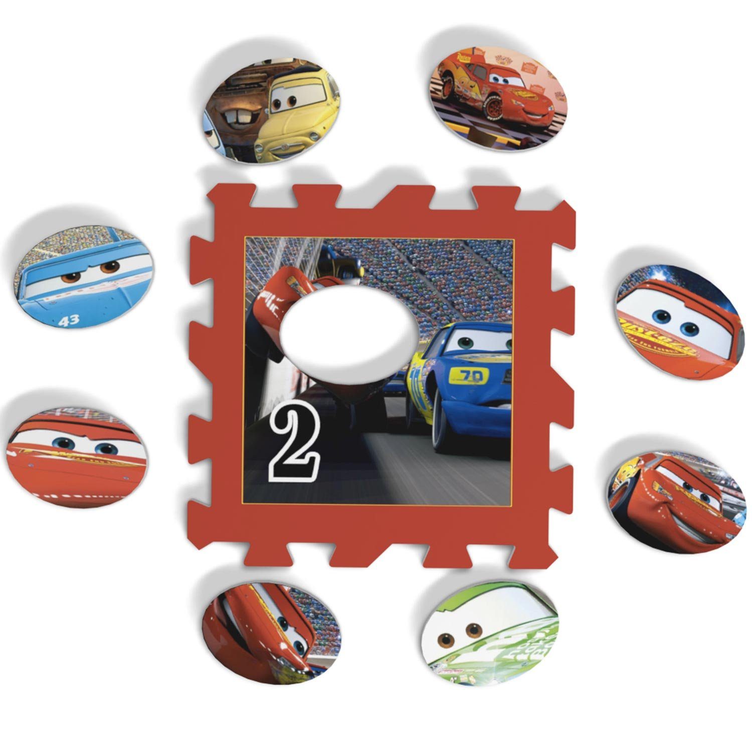 Disney Spielmatte Spielmatte (8-St), Puzzlematte Spielmatte EVA Schaum Puzzle Spielboden