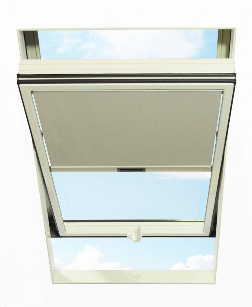 Dachfensterrollo, RORO Türen & Fenster, Lichtschutz, verschraubt | Dachfensterrollos