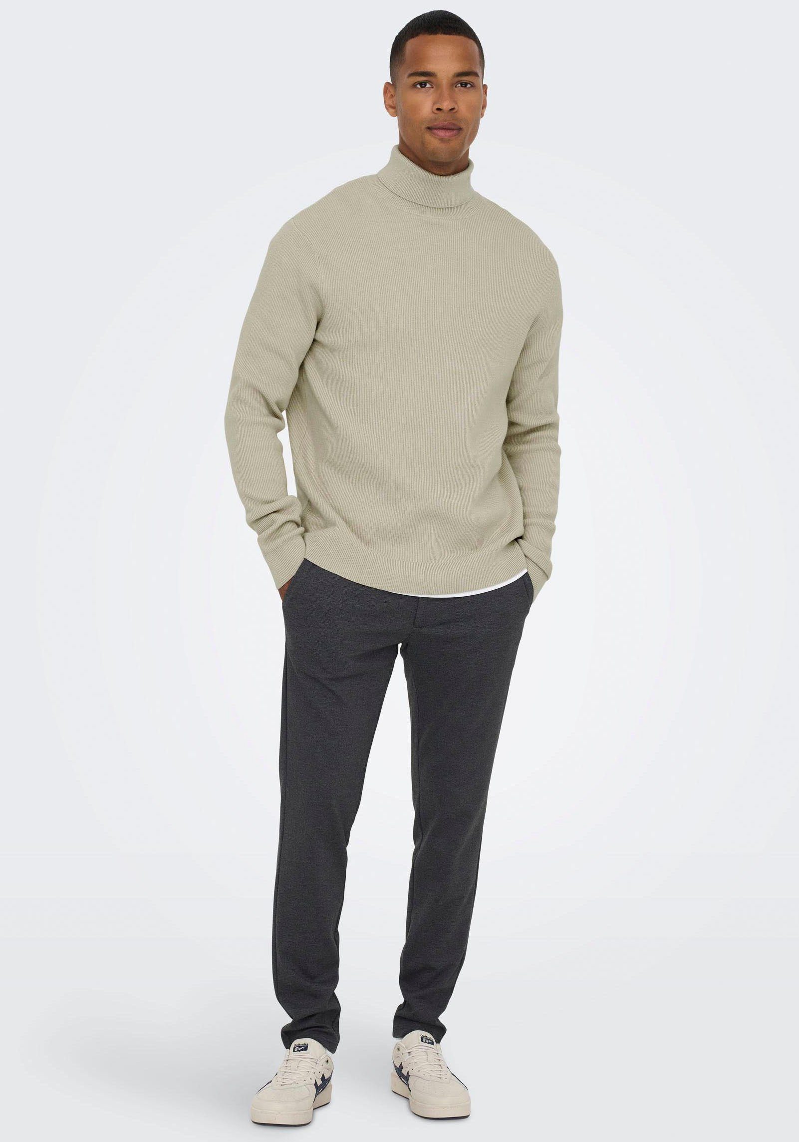 Rollkragenpullover OS Knit