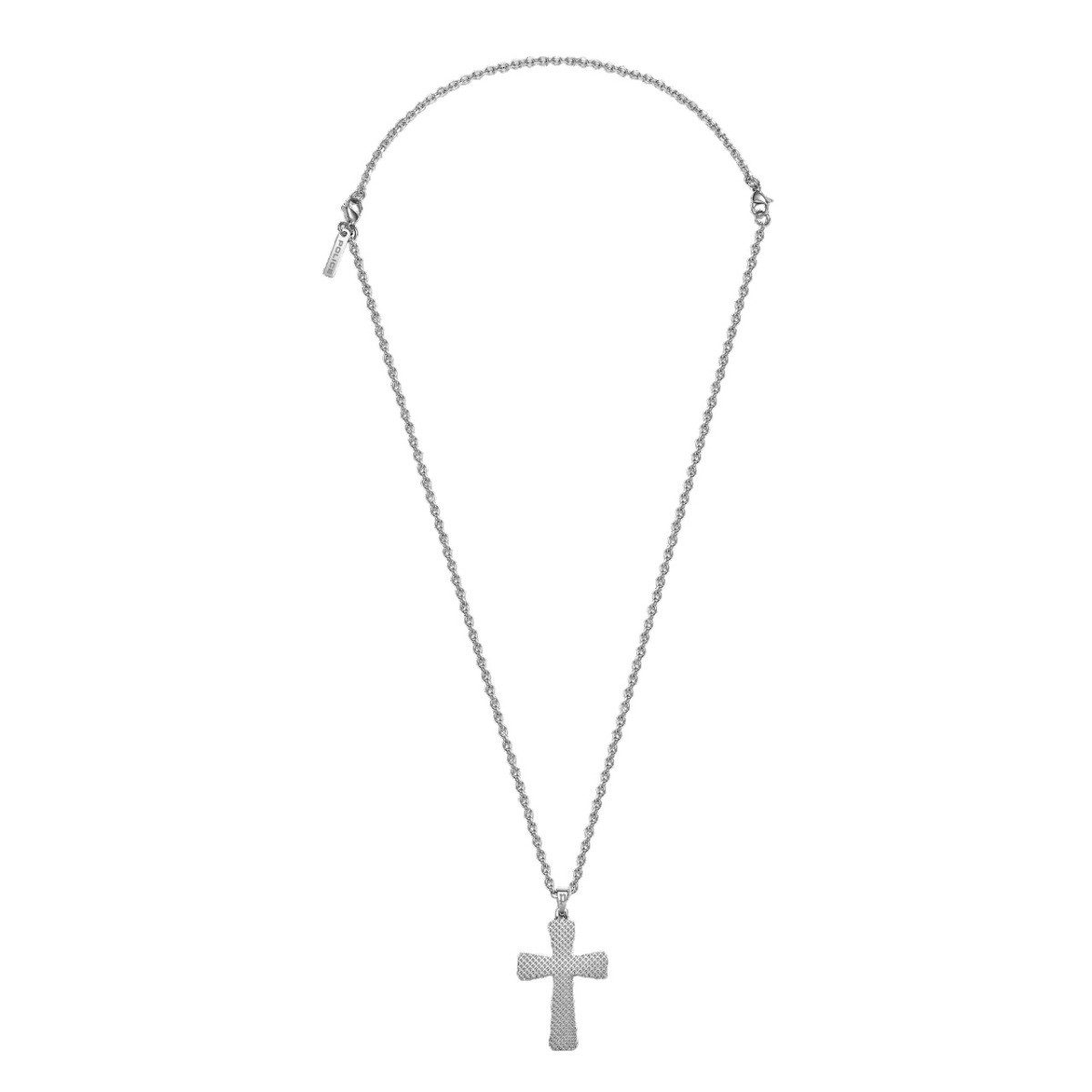 Police Kette mit Anhänger Police Halskette mit Anhänger Herren Cruz Metall 50 cm PEAGN0037801