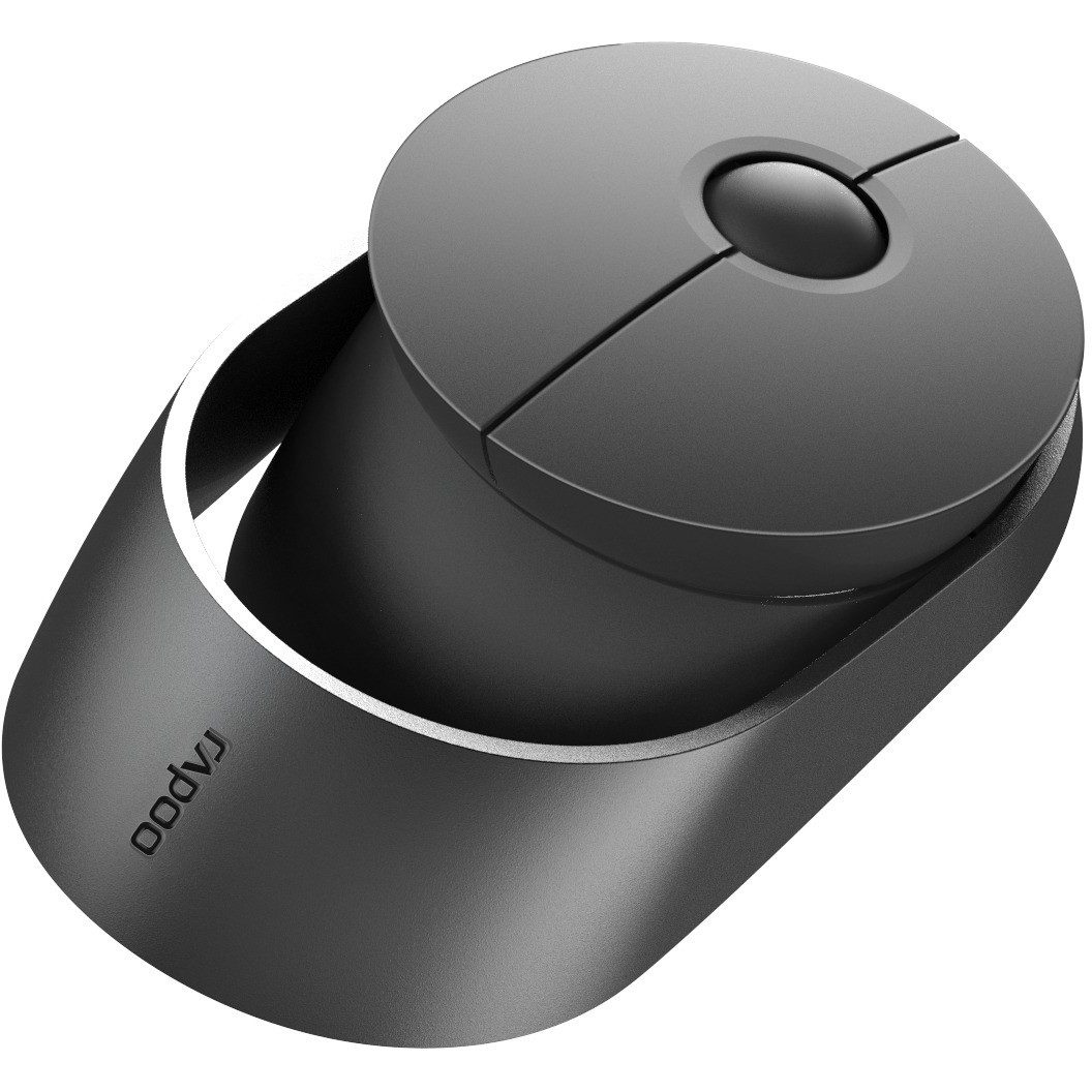 Rapoo Ralemo Air 1 Multi-Mode kabellose Maus (Bluetooth, Funk, leises Klicken, kompatibel mit Qi kabellosem Laden)