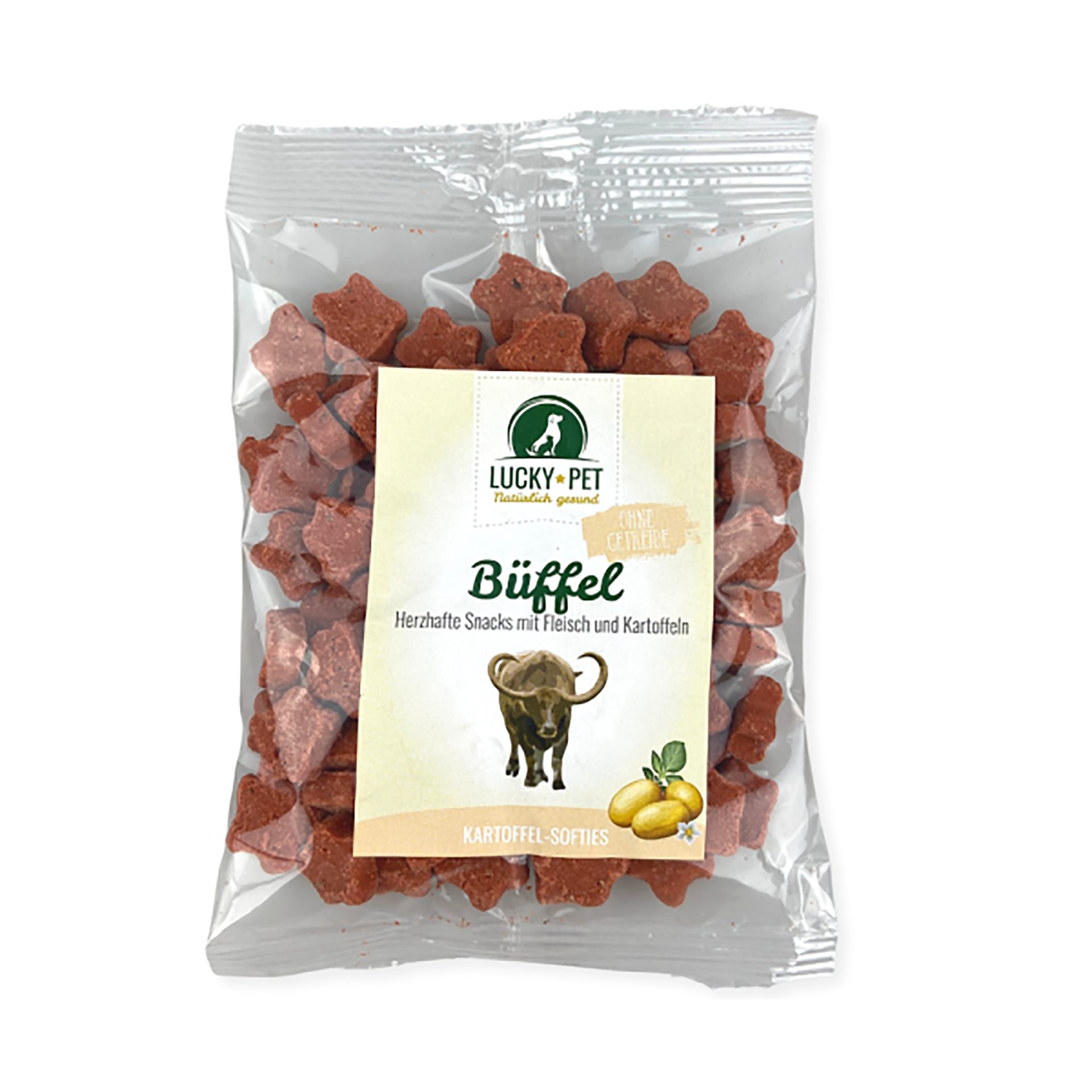 Lucky-Pet Lucky-Pet Kartoffel-Softies Wilder Büffel 200 g, für: Hunde