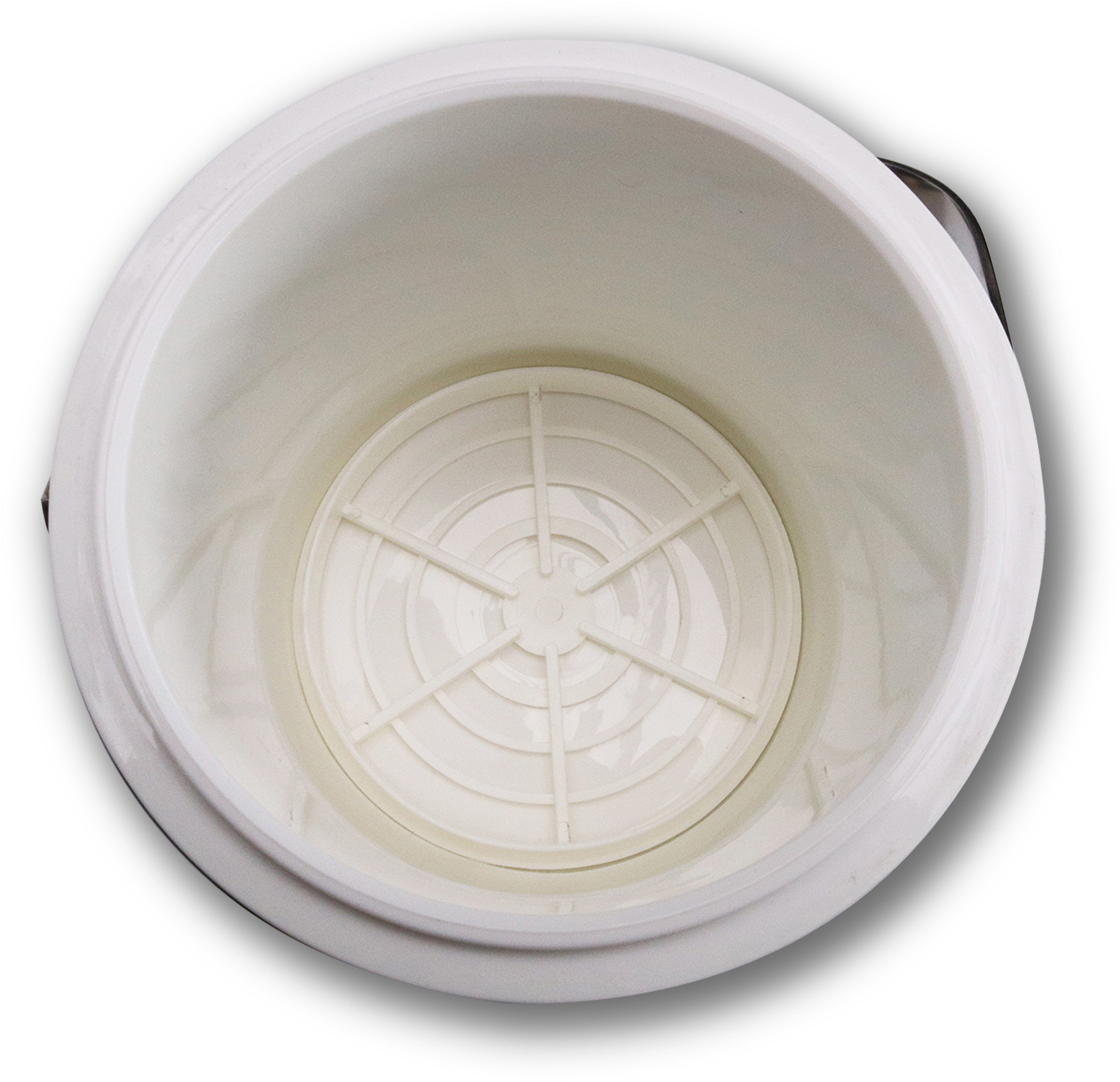 APS Eiseimer, inkl. Abtropfgitter, isolierter Kunststoffeinsatz, Zange