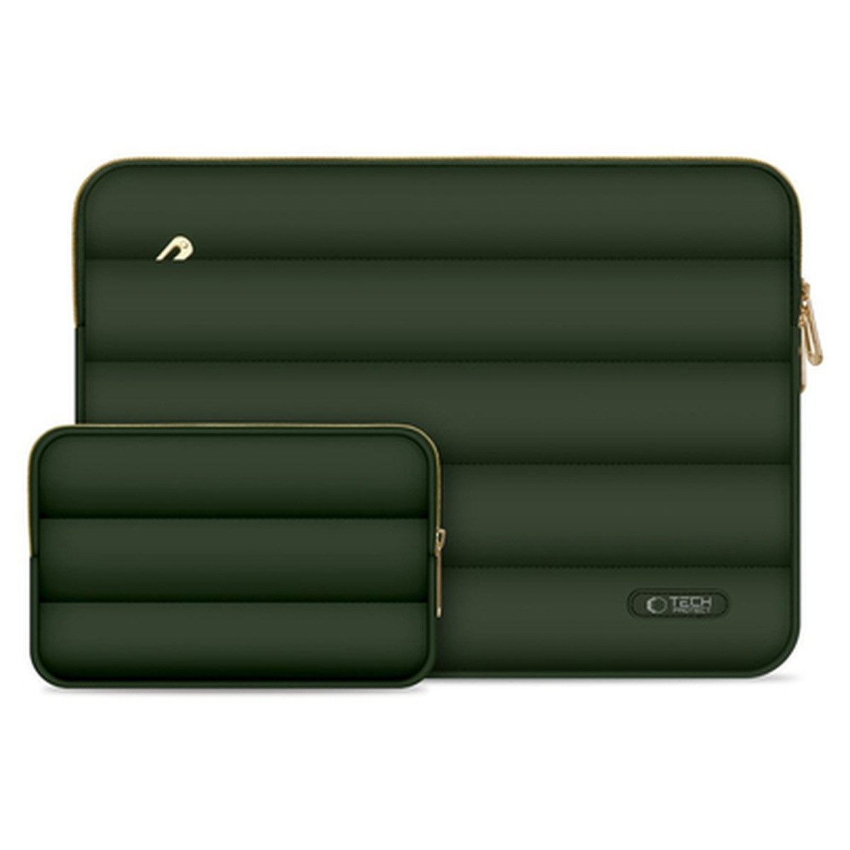 TECH PROTECT Laptoptasche Laptoptasche 15 16 Tech Protect Puffy oliv